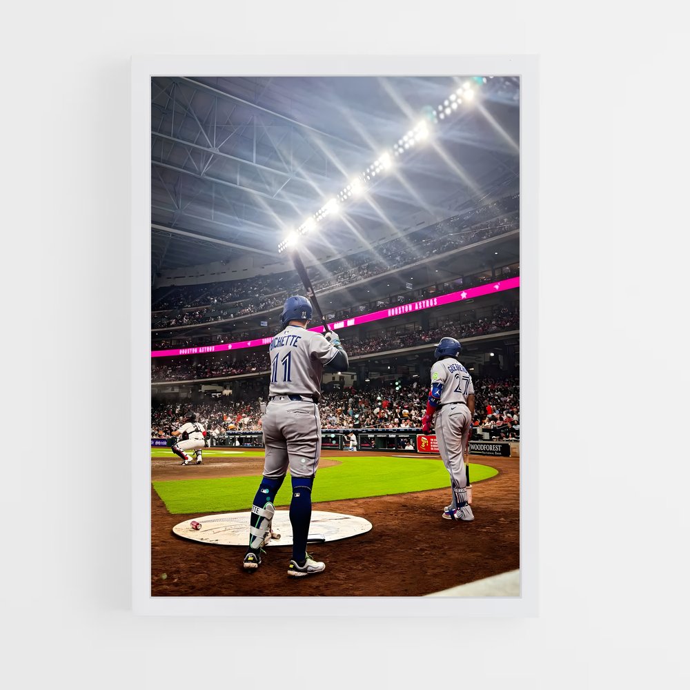 Poster Home Run Drama – affiche Baseball (vue 3)